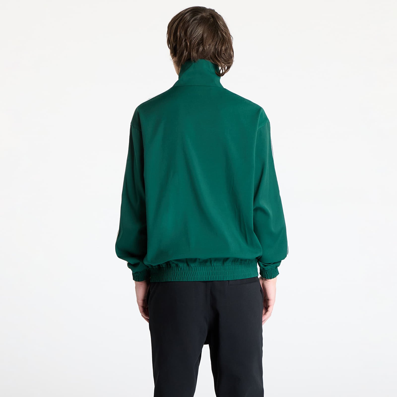 Mikiny adidas Premium Firebird Track Top Green/ Collegiate Green