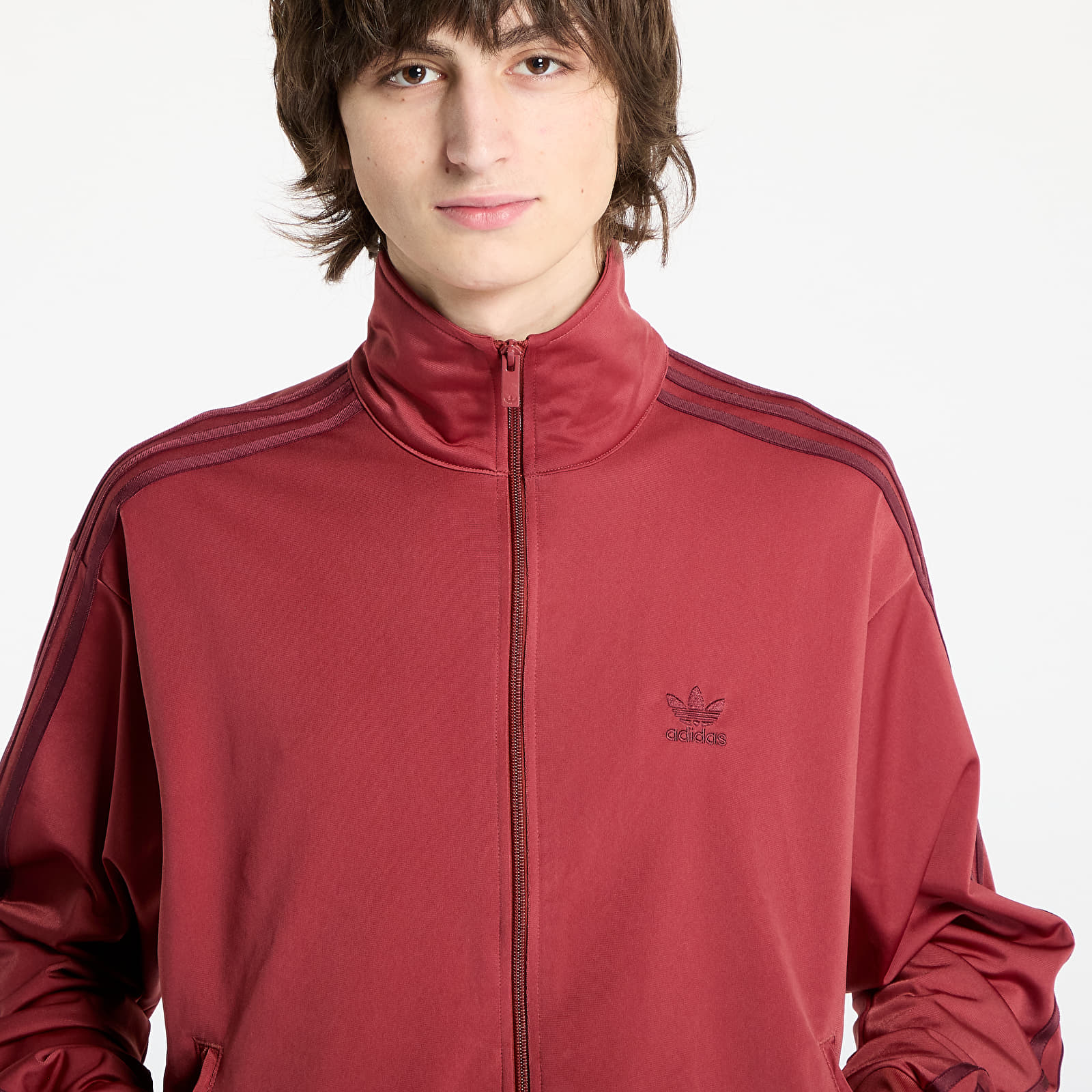 Hoodies and sweatshirts  adidas Firebird Adicolor Tracktop Preloved Ruby