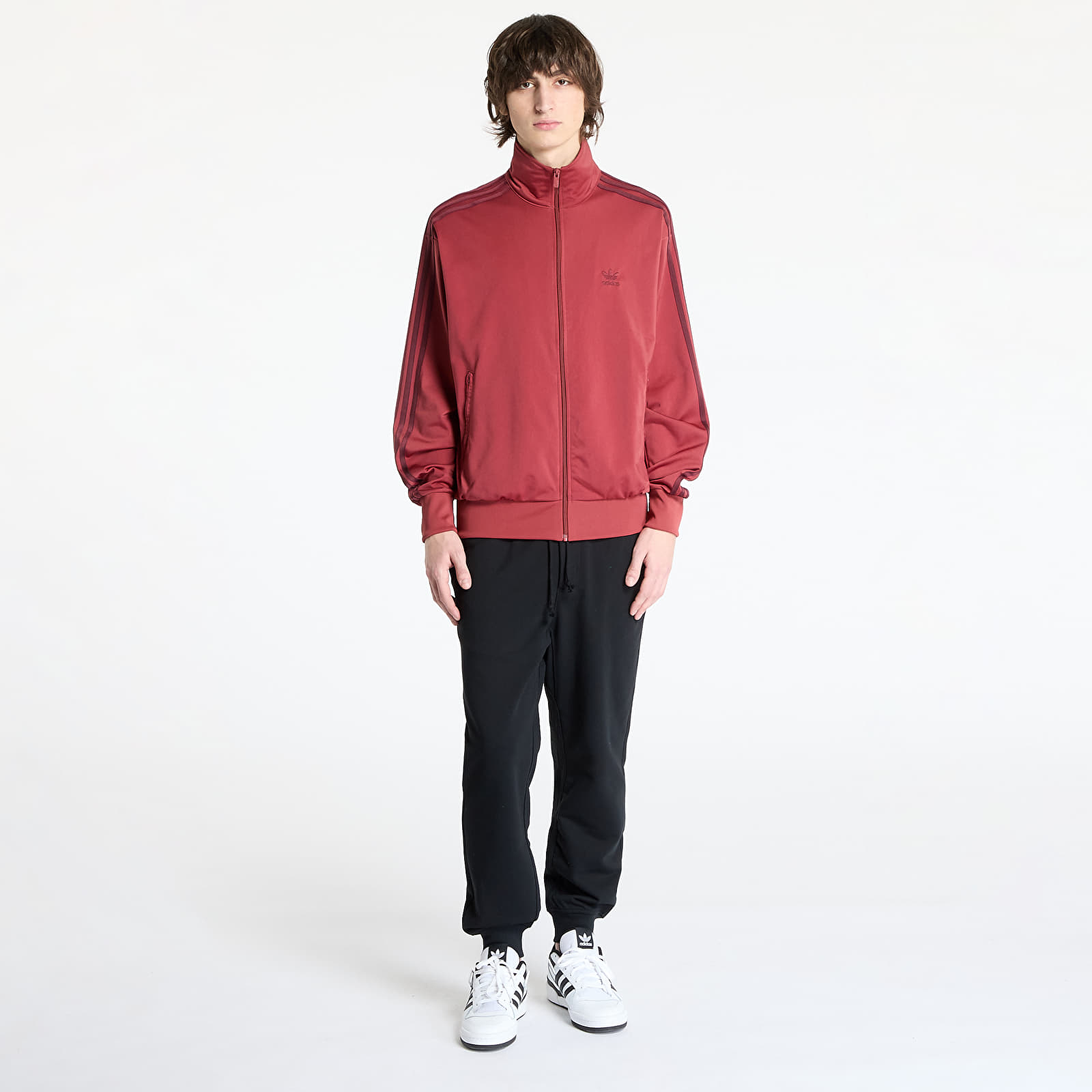 Hoodies and sweatshirts  adidas Firebird Adicolor Tracktop Preloved Ruby