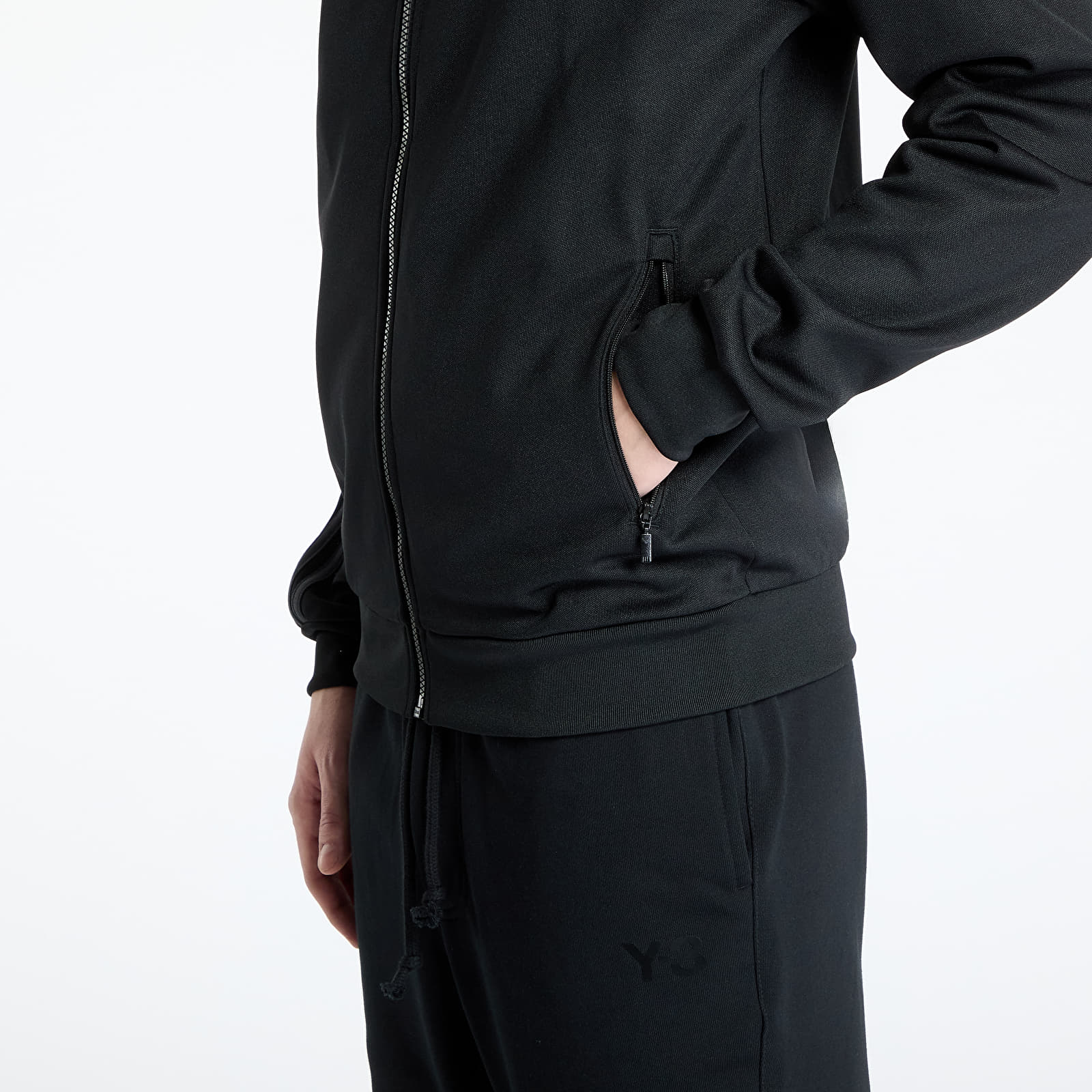 Mikiny adidas Fashion Pique Bb Track Top Black