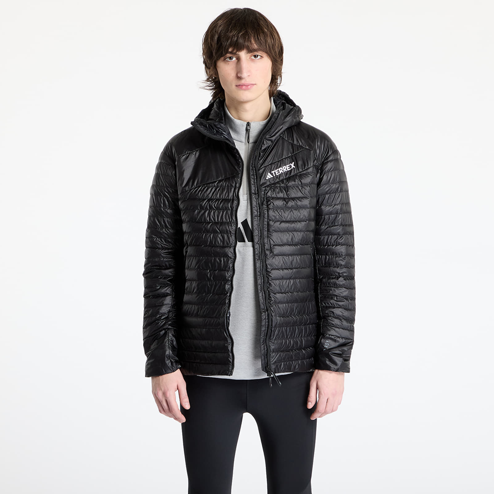Jacket adidas Terrex Techrock Down Hooded Jacket Black XL