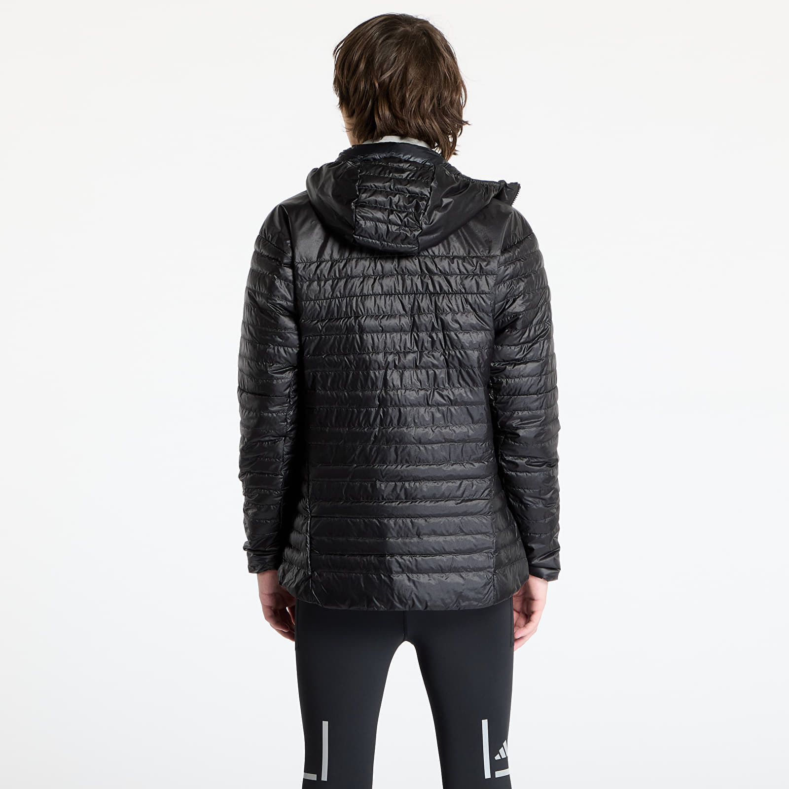 Casacos adidas Terrex Techrock Down Hooded Jacket Black
