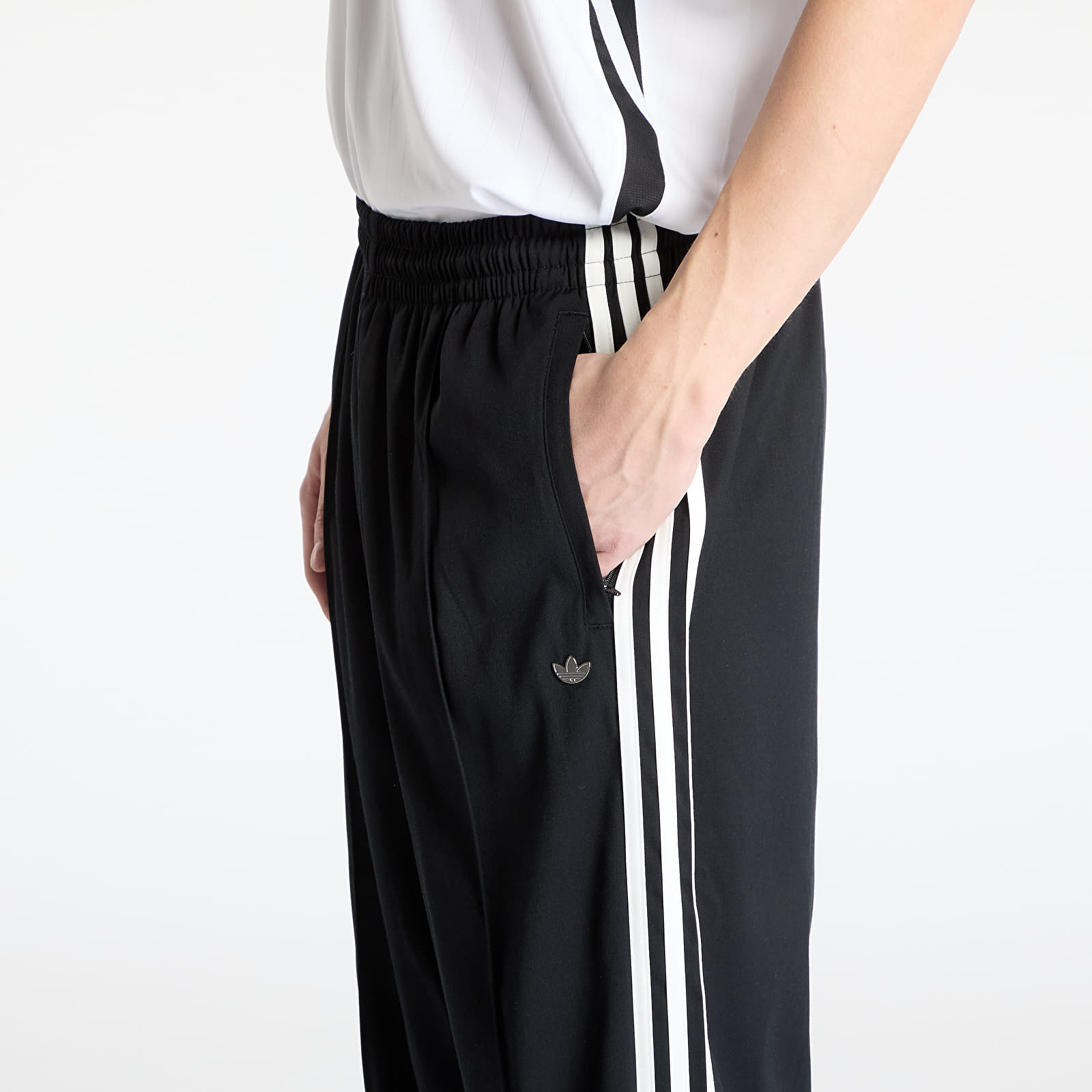 Hosen und Jeans adidas Premium Baggy Track Pant Black