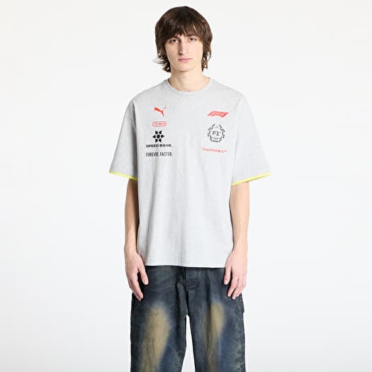T-shirt Puma F1 Racing Tee Light Gray Heather
