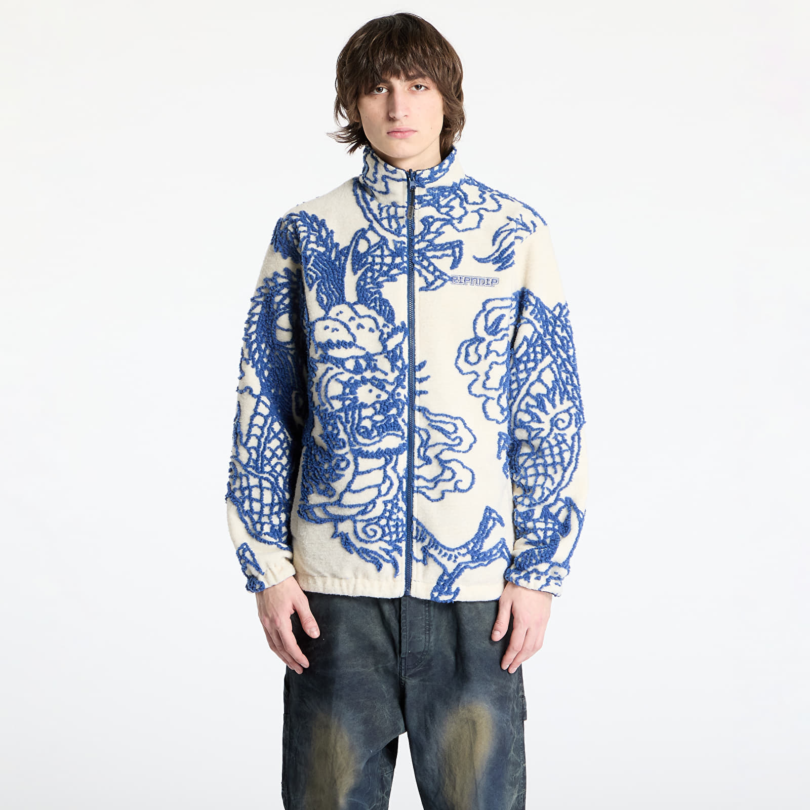 Яке RIPNDIP Haku Reversible Jacket Off White/Navy S
