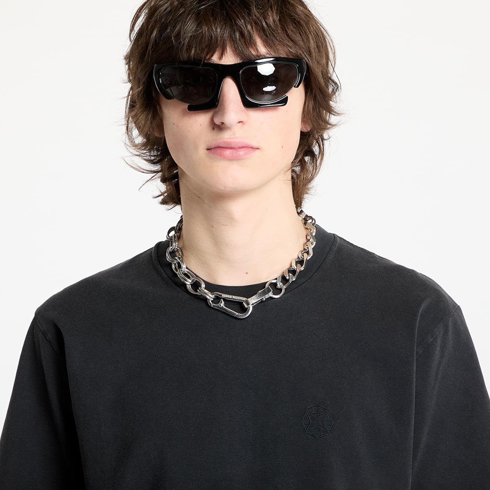 Tričká Alyx Studio Essentials Regular Fit Short Sleeve Crewneck Tee UNISEX Charcoal