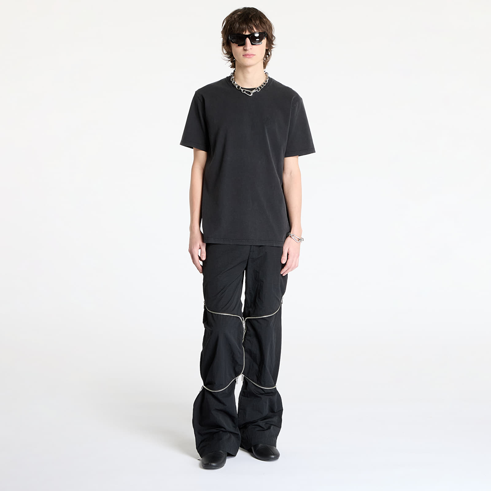 Tričká Alyx Studio Essentials Regular Fit Short Sleeve Crewneck Tee UNISEX Charcoal