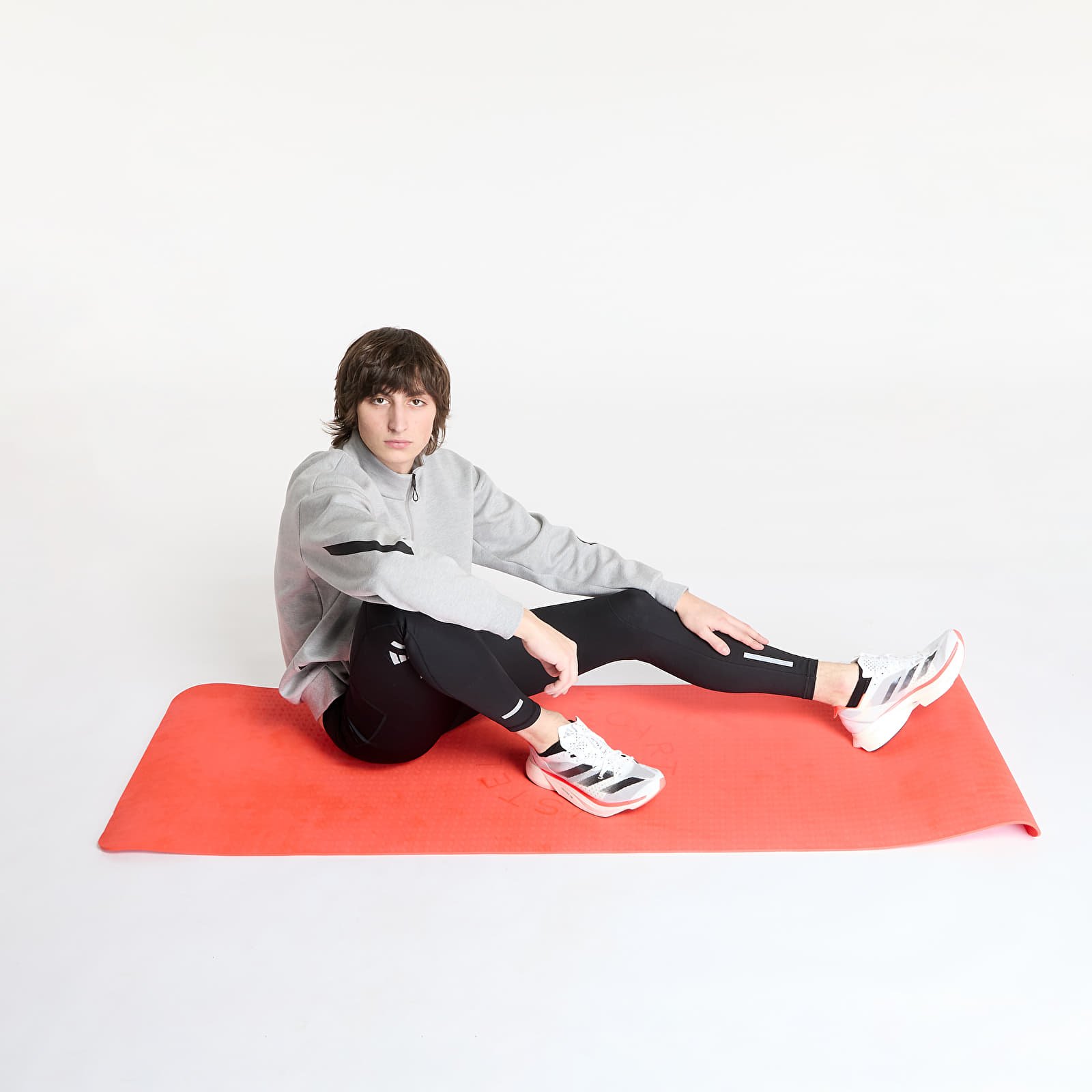 Alte accesorii adidas  By Stella Mccartney Yoga Mat Active Red/ Black/ Black