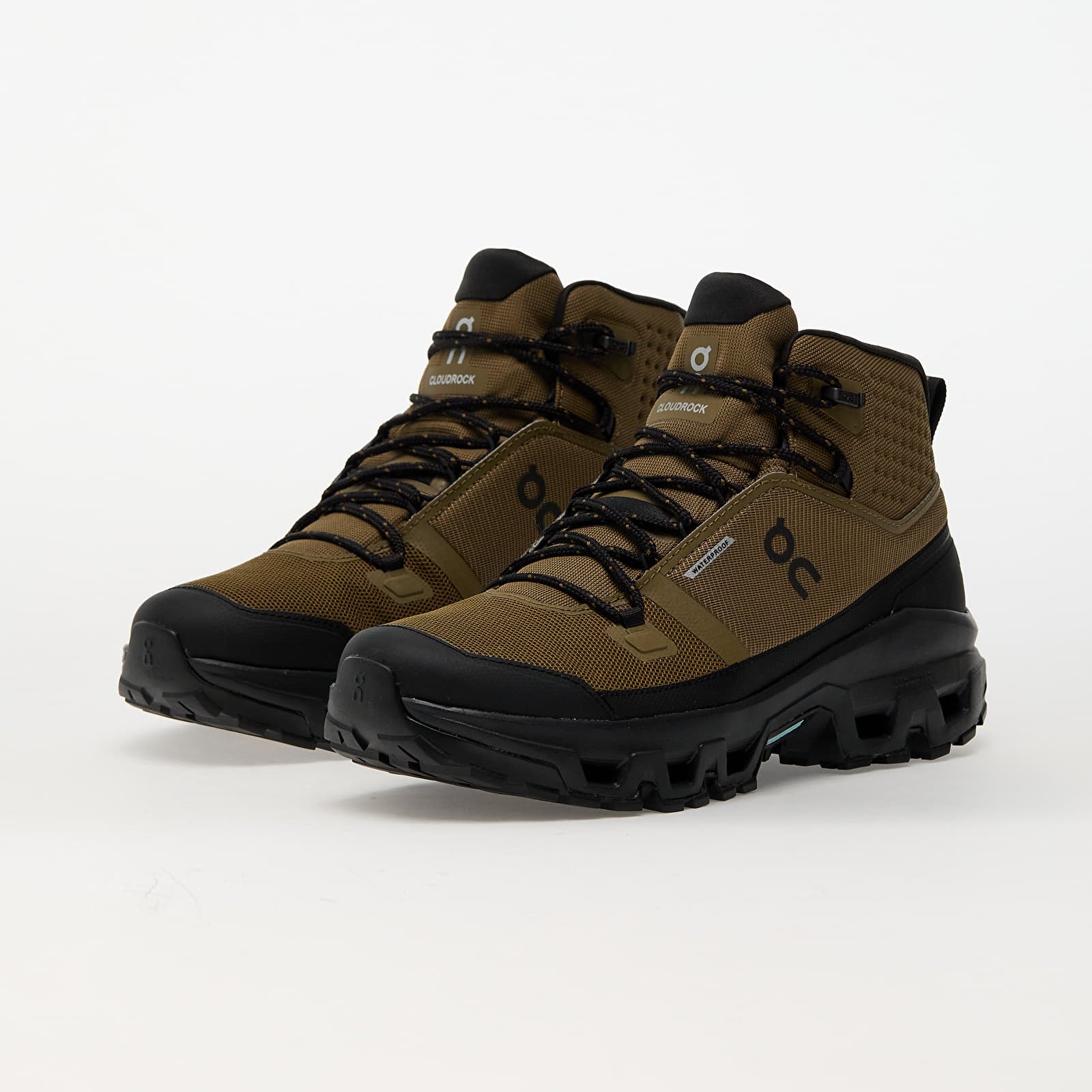 Scarpe uomo On M Cloudrock Mid WP Hunter/ Black