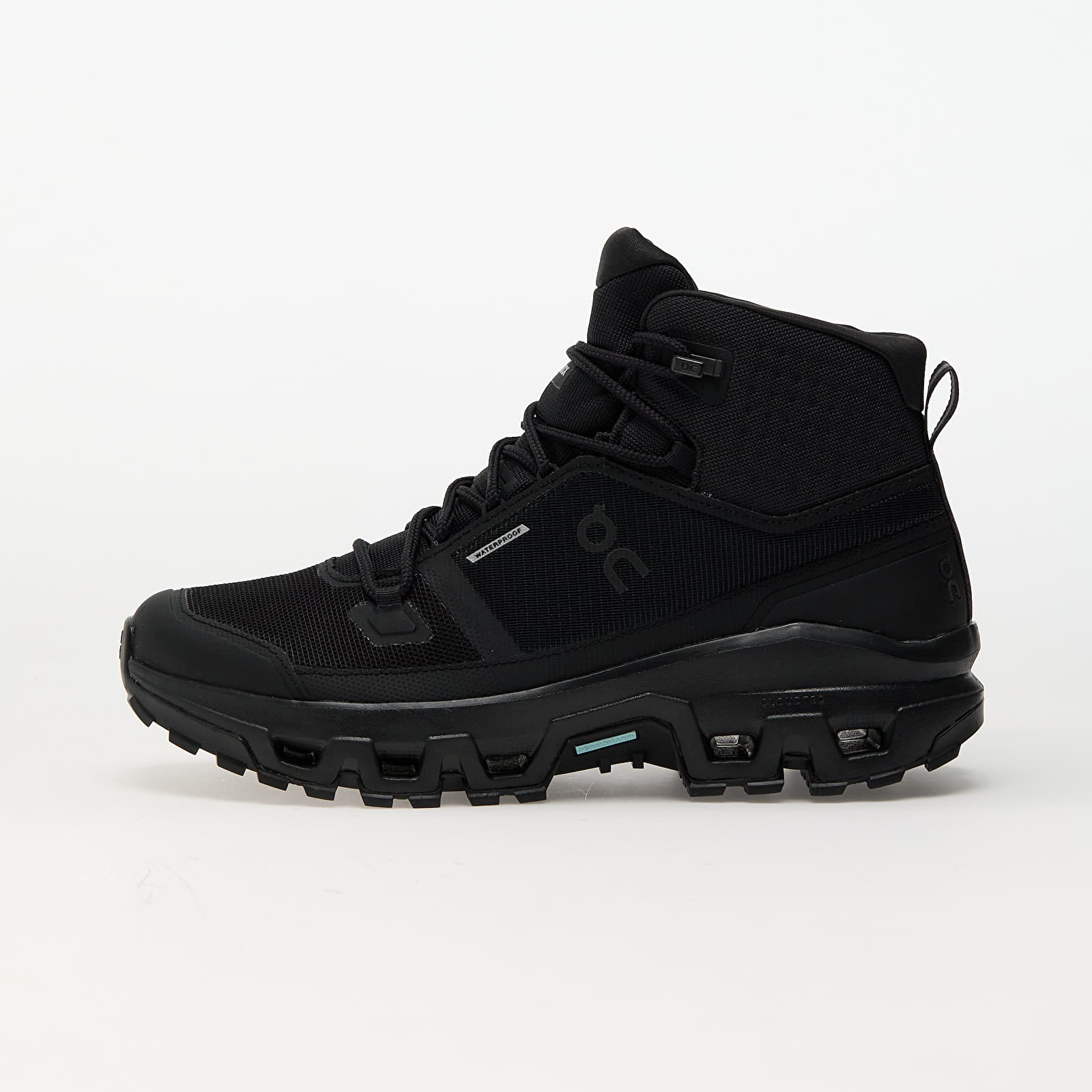 Încălțăminte și sneakerși pentru femei On W Cloudrock Mid WP Black/ Black