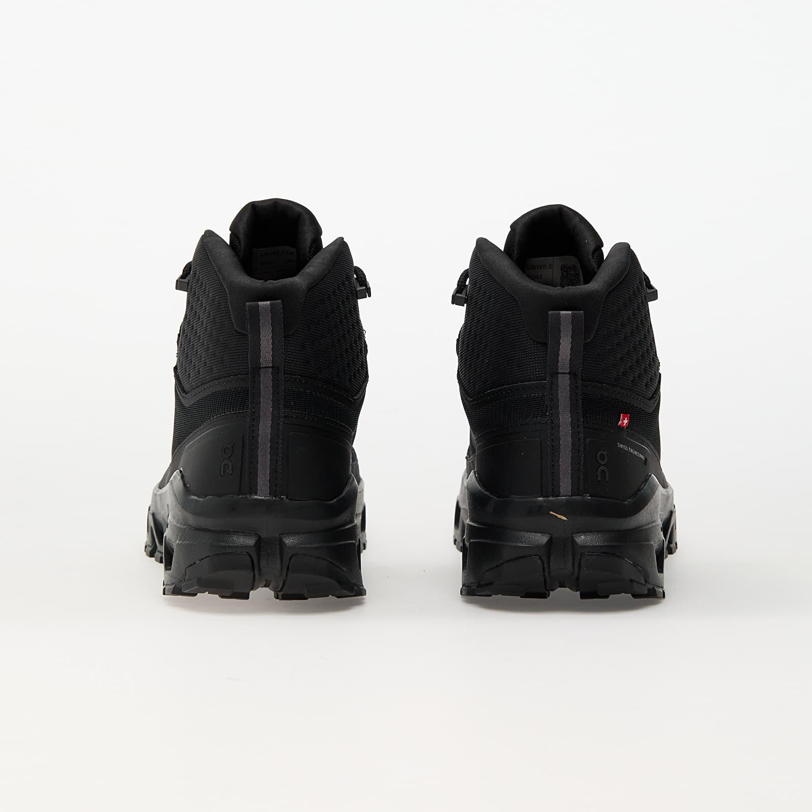 Încălțăminte și sneakerși pentru femei On W Cloudrock Mid WP Black/ Black