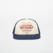 Carhartt WIP Runaway Trucker Cap Natural/ Blue