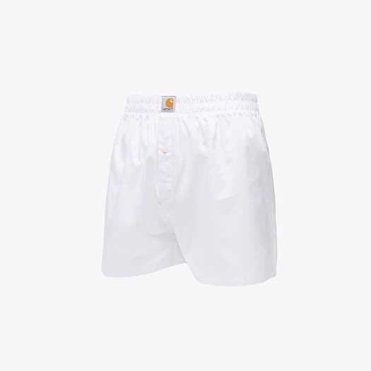 Trenky Carhartt WIP Cotton Boxer White