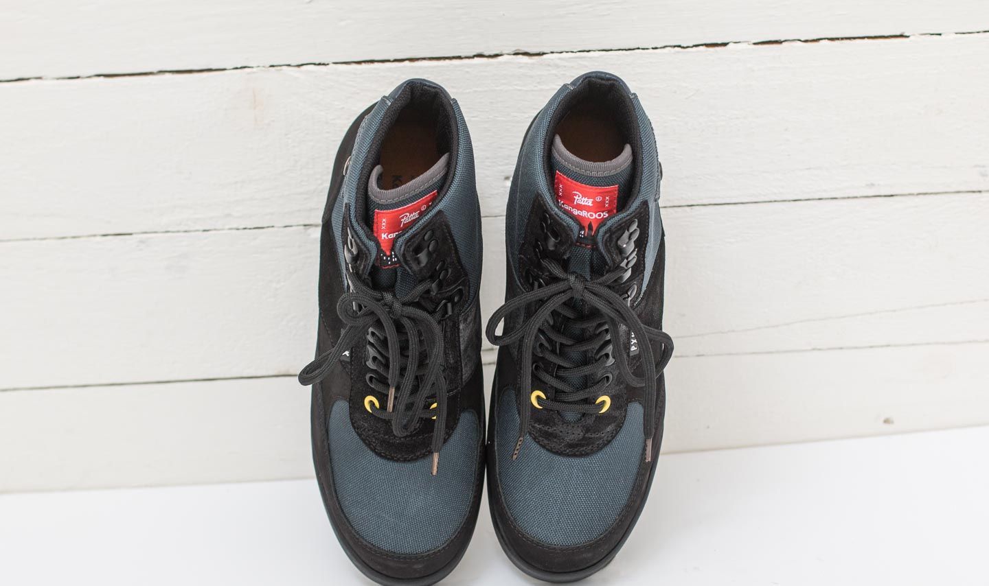 Scarpe uomo Patta x KangaROOS Slantback Dark Grey