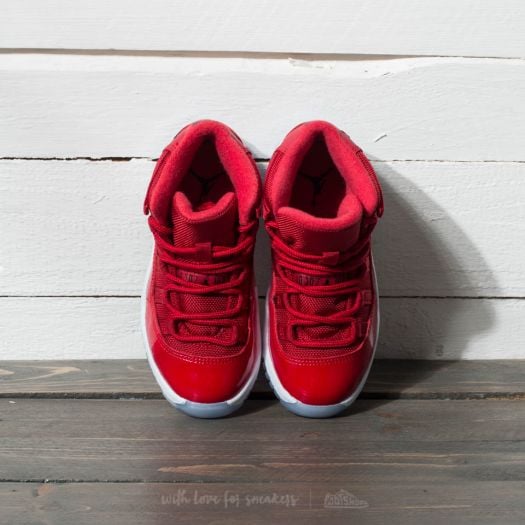 Kids sneakers and shoes Air Jordan 11 Retro BP Gym Red Black