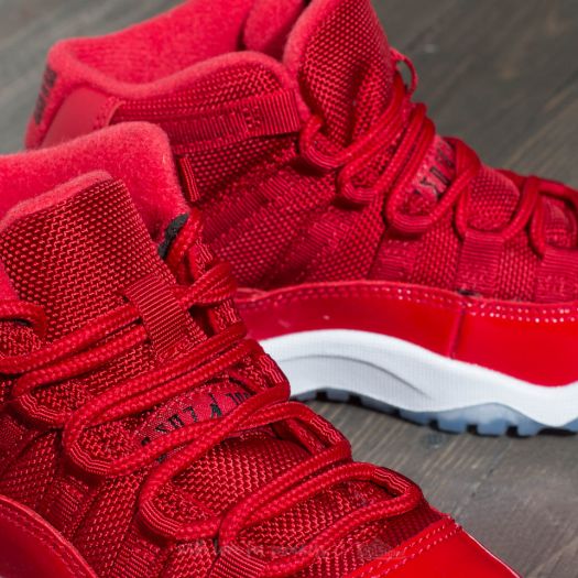Red jordan 11 kids online
