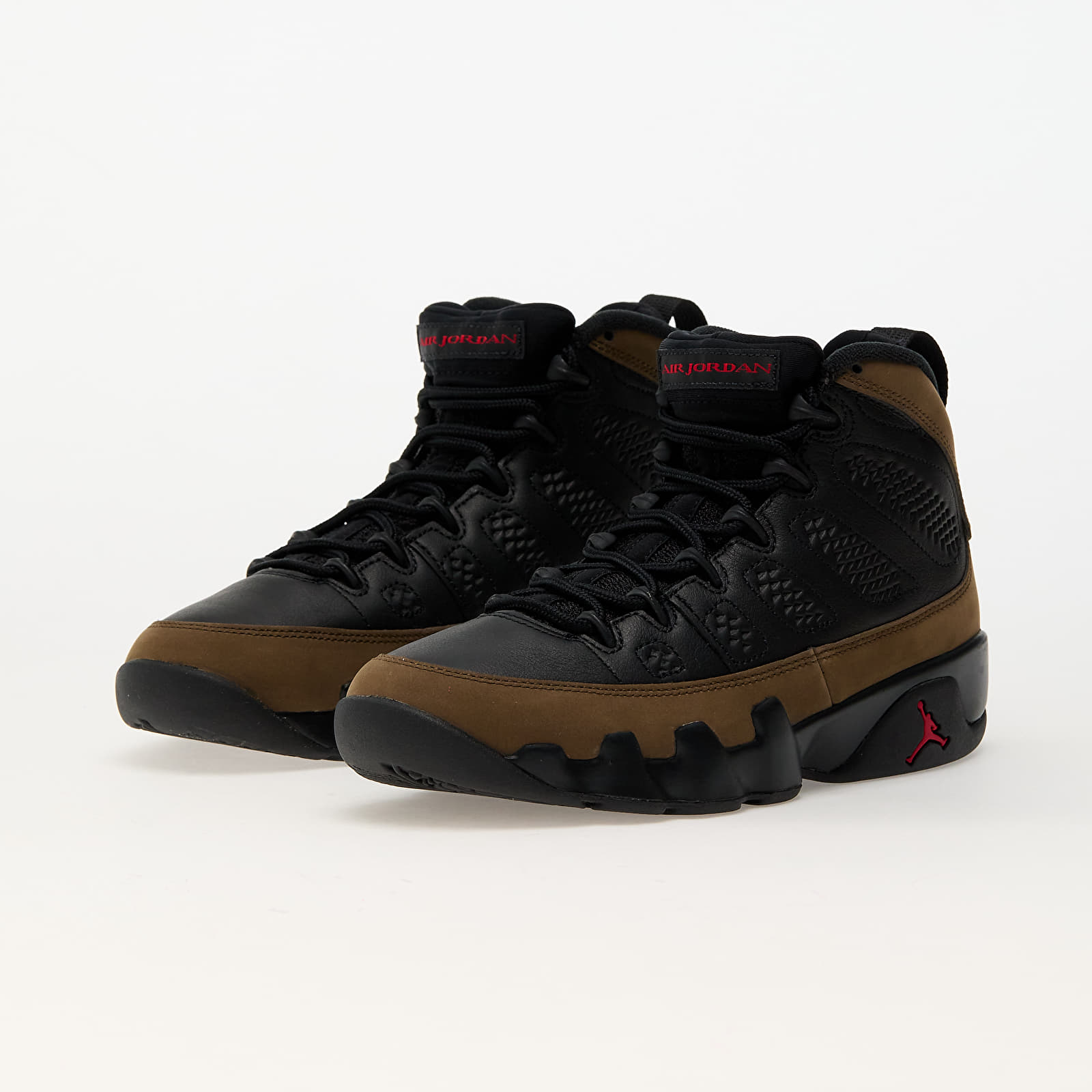 Мъжки кецове и обувки Air Jordan 9 Retro "Olive" Black/ True Red-Light Olive