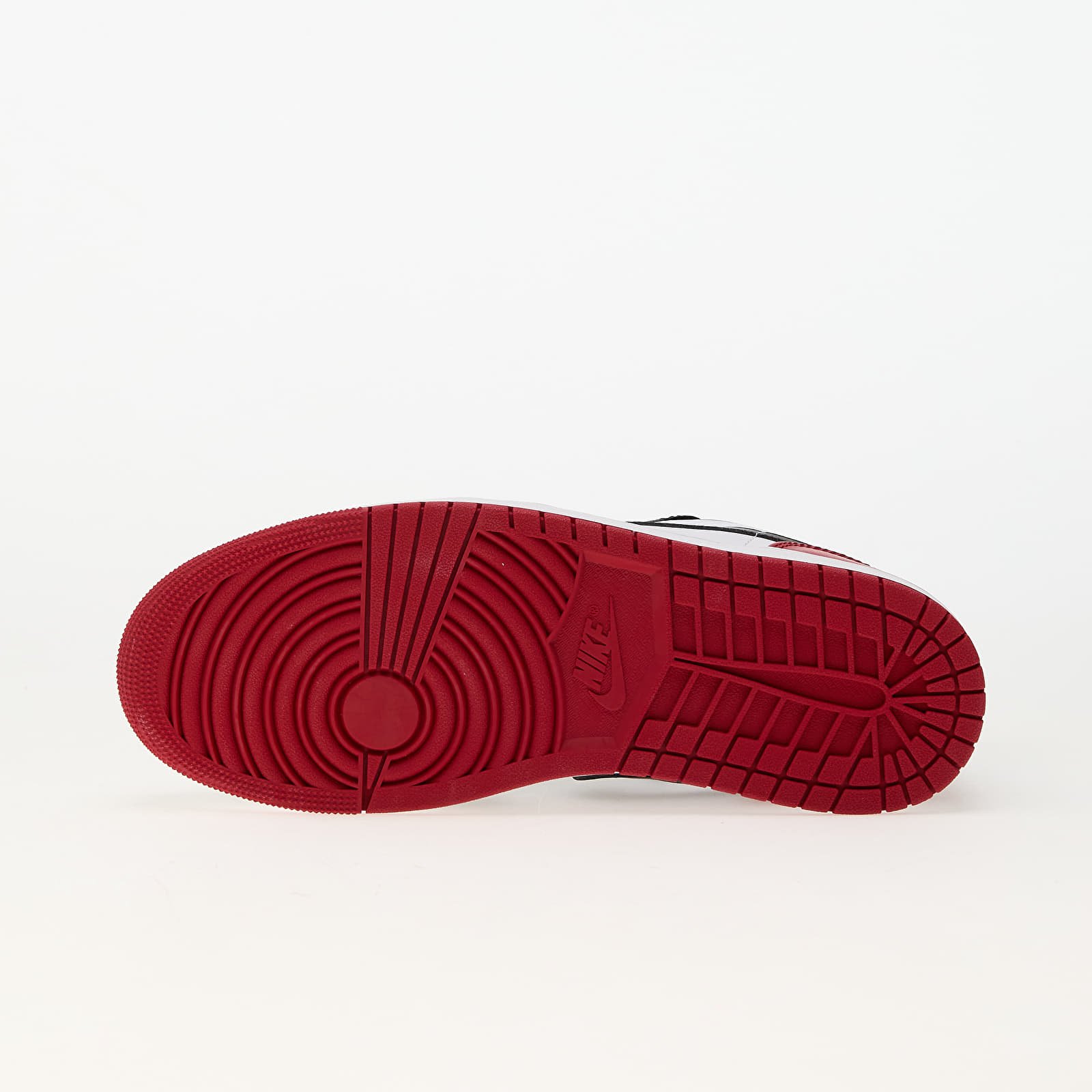 Männer Air Jordan 1 Low White/ Black-Varsity Red-White