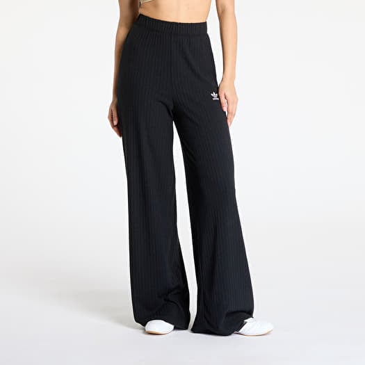 adidas Essentials Wide Rib Pants Black