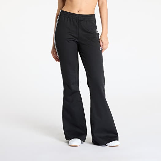 adidas Adicolor 3 Stripe Flared Track Pant Black