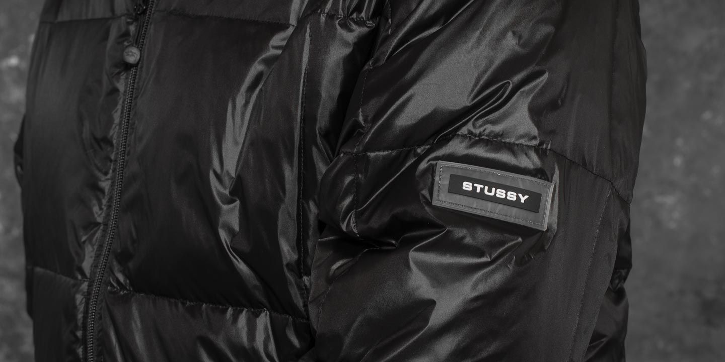 Jackets Stüssy Down Puffer Jacket Black