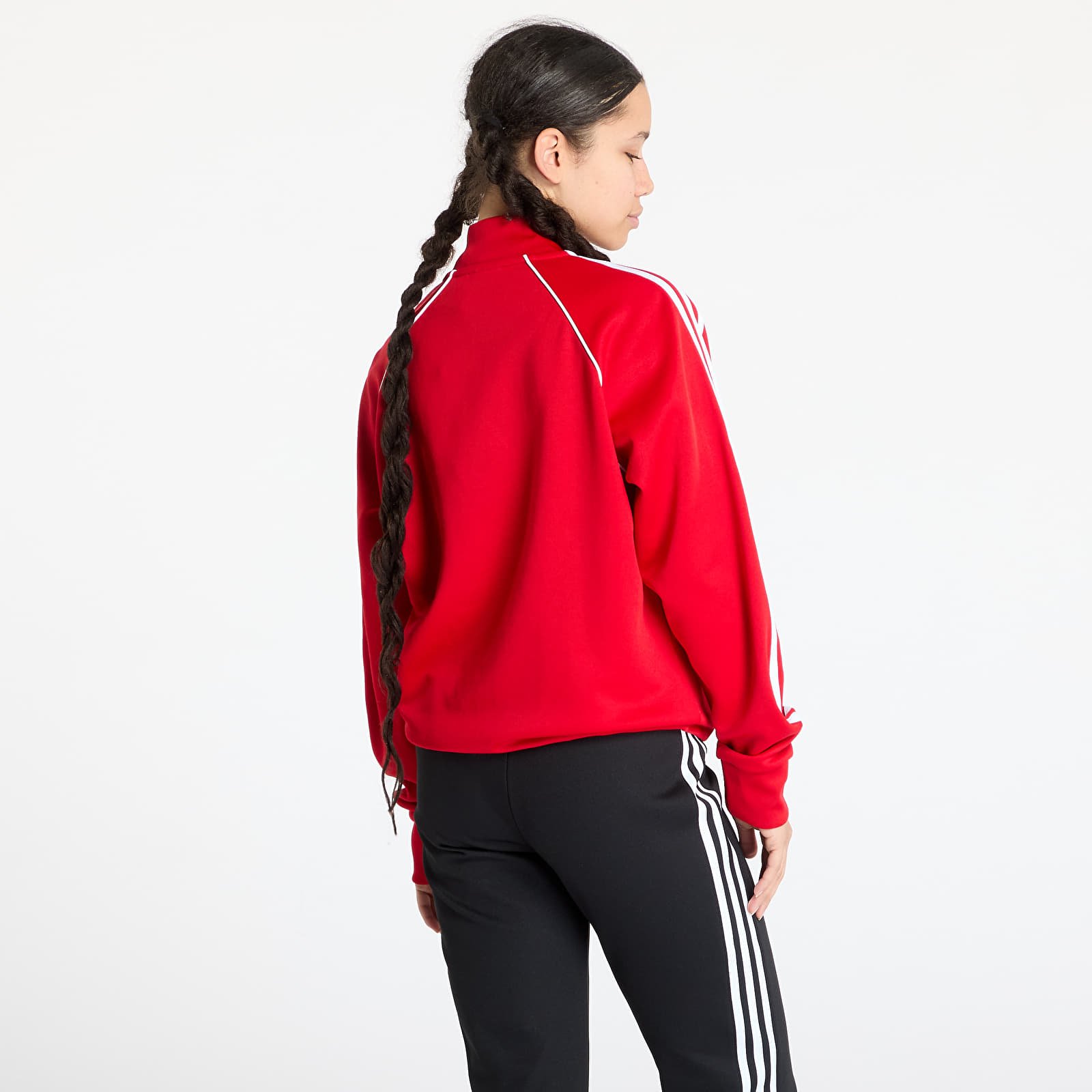 Hoodies and sweatshirts  adidas SST Adicolor Classics Tracktop UNISEX Better Scarlet/ White