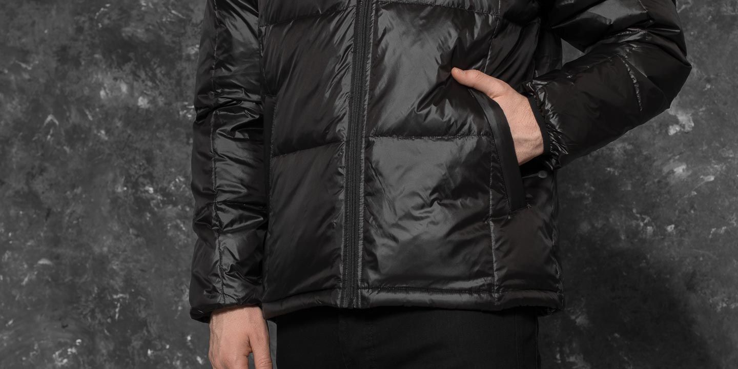 Jackets Stüssy Down Puffer Jacket Black