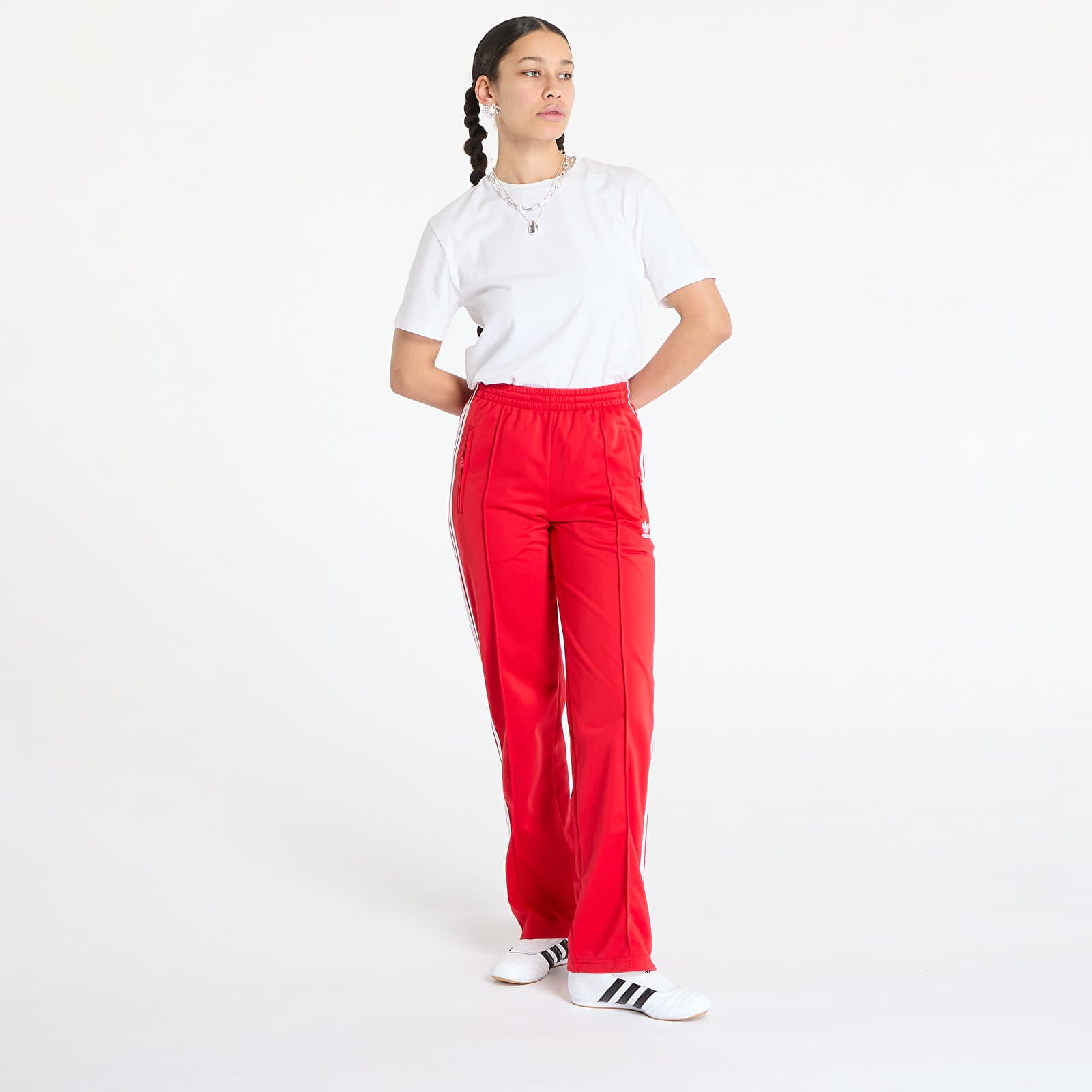 Tepláky adidas Firebird Adicolor Trackpant Better Scarlet