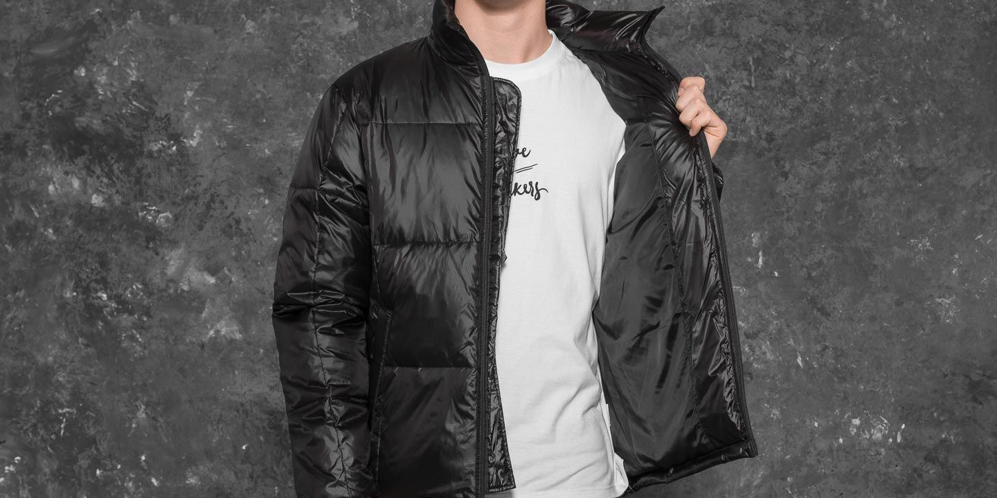 Jackets Stüssy Down Puffer Jacket Black