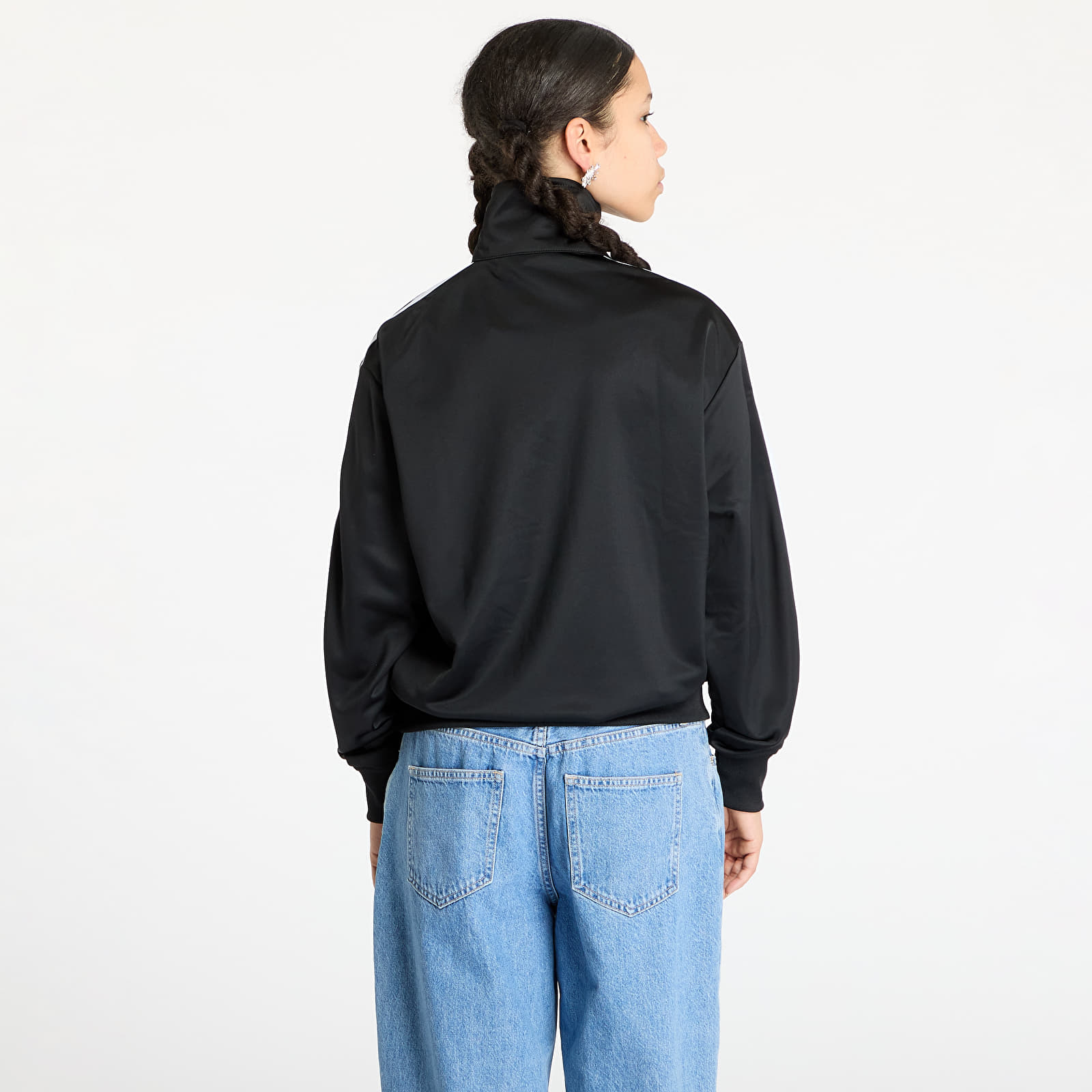 Bluzy adidas Firebird Adicolor Classic Loose Tracktop Black