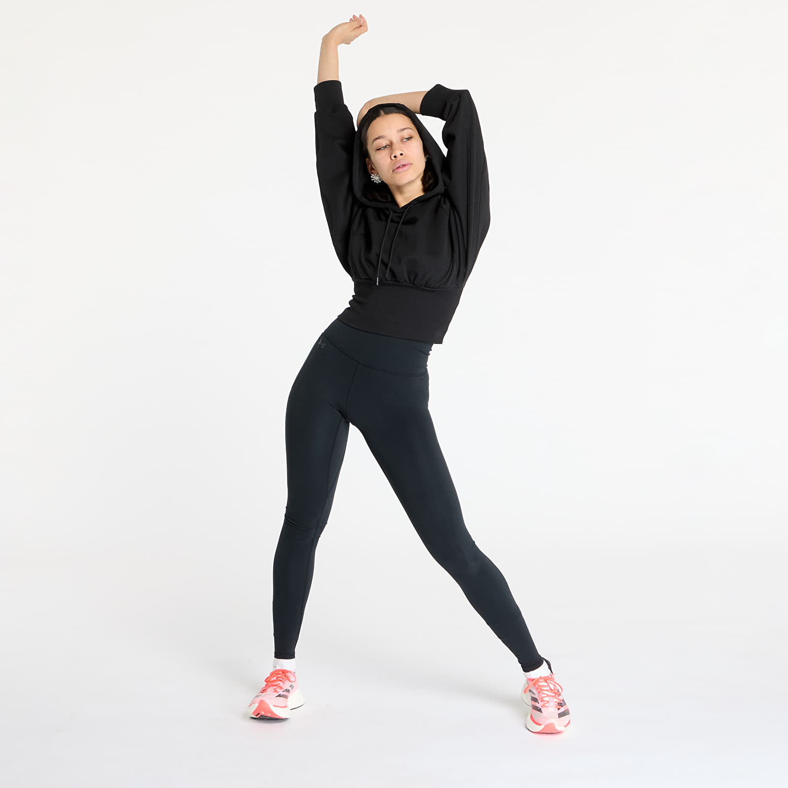 Hoodies and sweatshirts  adidas By Stella McCartney Cro-Packed Hoodie Black