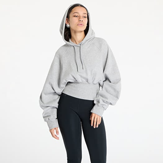 Sweatshirt adidas By Stella McCartney Cro-Packed Hoodie Medium Grey Heather