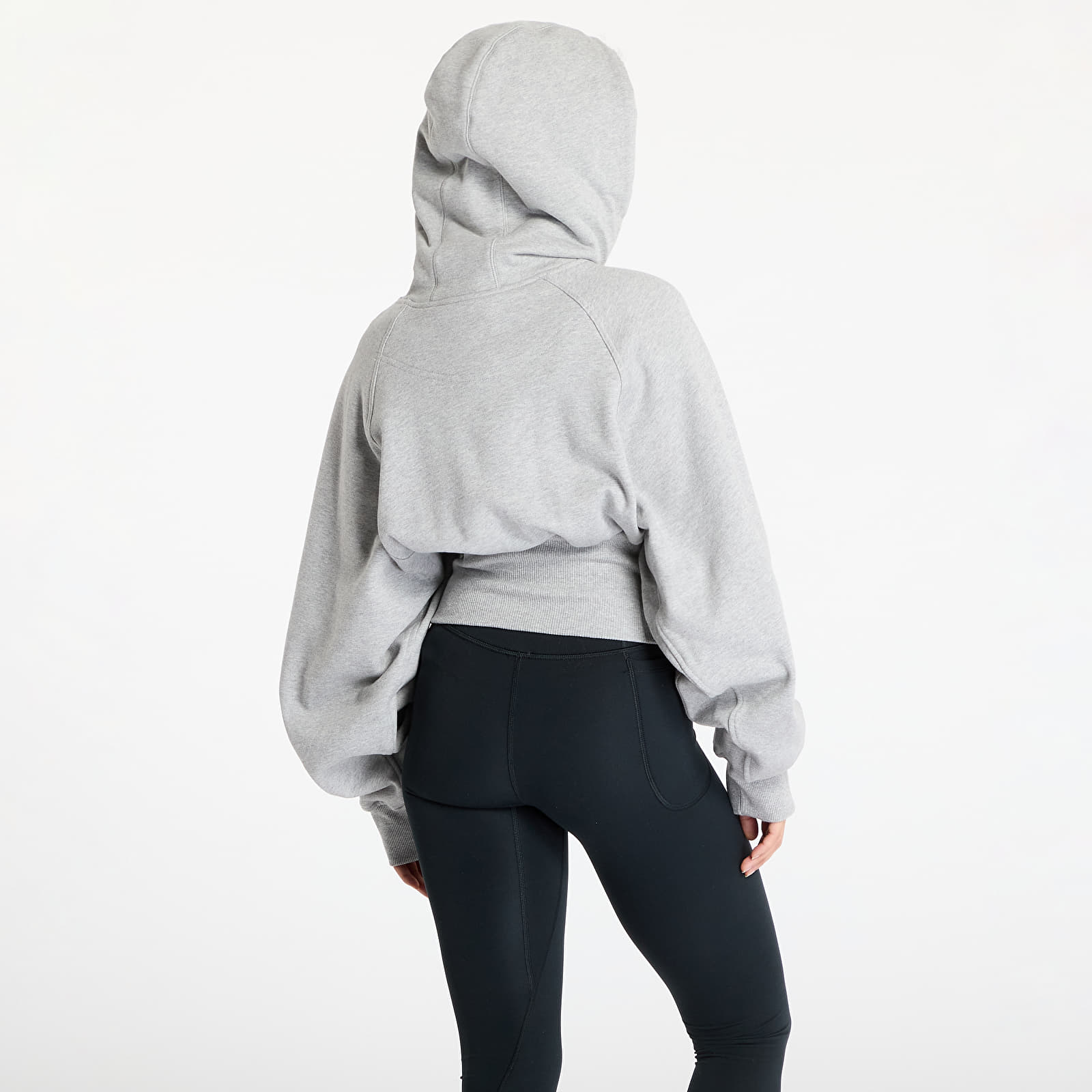 Hoodies and sweatshirts  adidas By Stella McCartney Cro-Packed Hoodie Medium Grey Heather