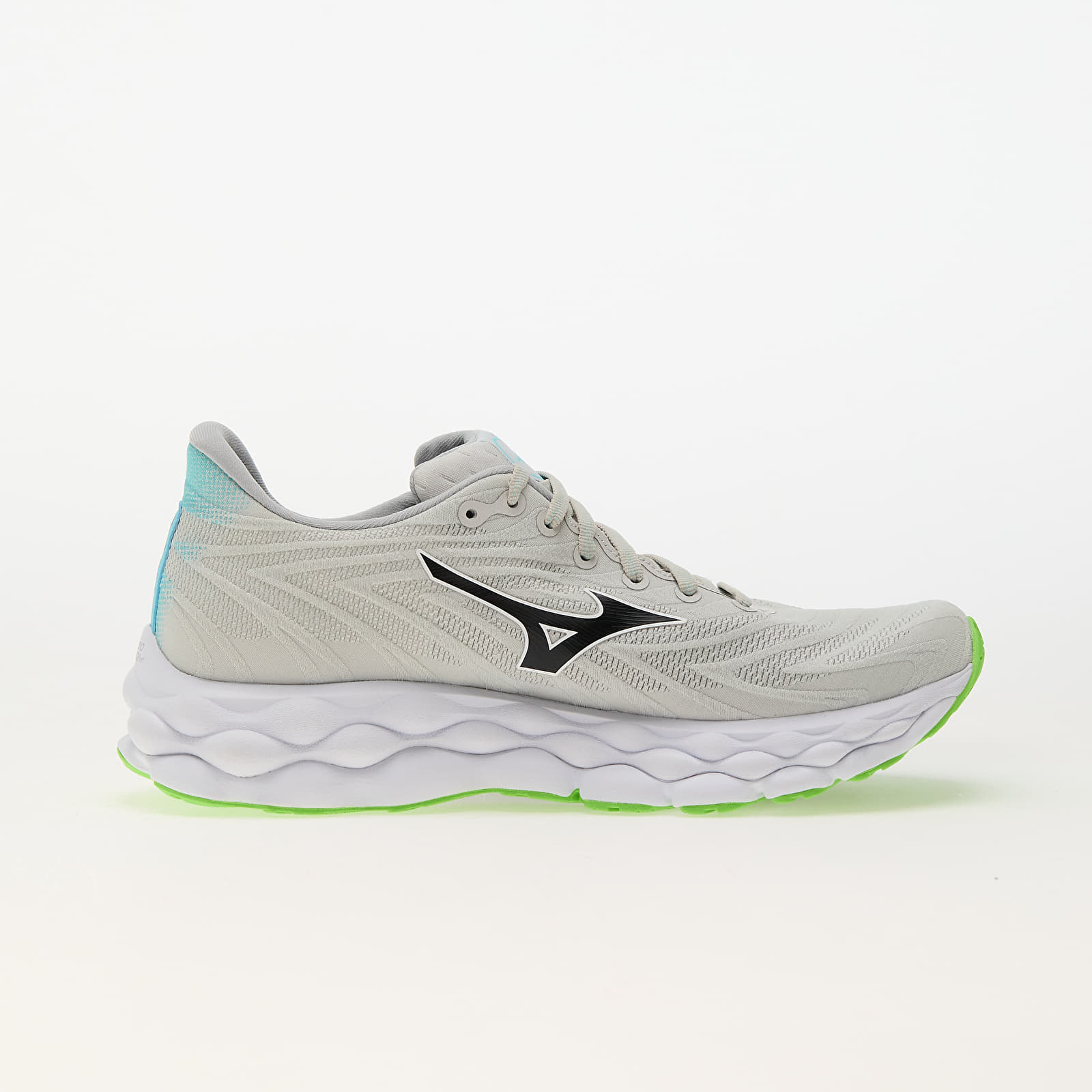 Meeste kingad Mizuno Wave Sky 8 Nimbus Cloud/ Black/ Green Gecko