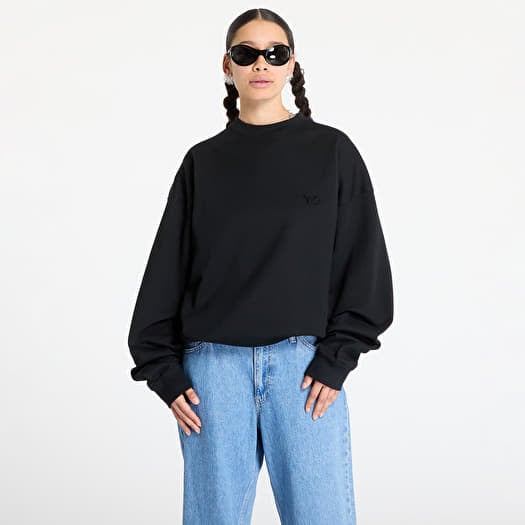 Y-3 French Terry Crew Sweatshirt UNISEX Black
