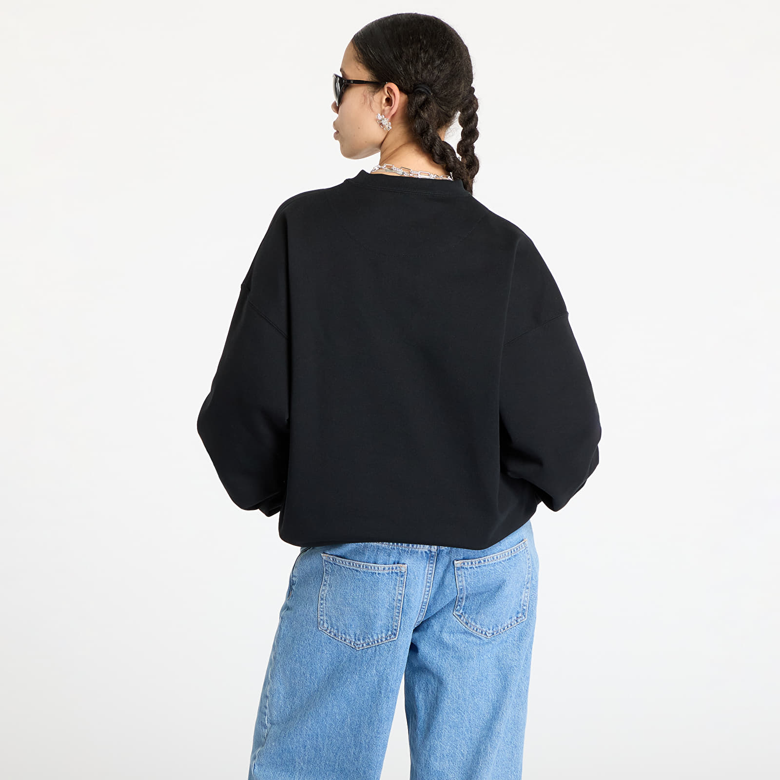 Kapucnis pulóverek és pulcsik Y-3 French Terry Crew Sweatshirt UNISEX Black