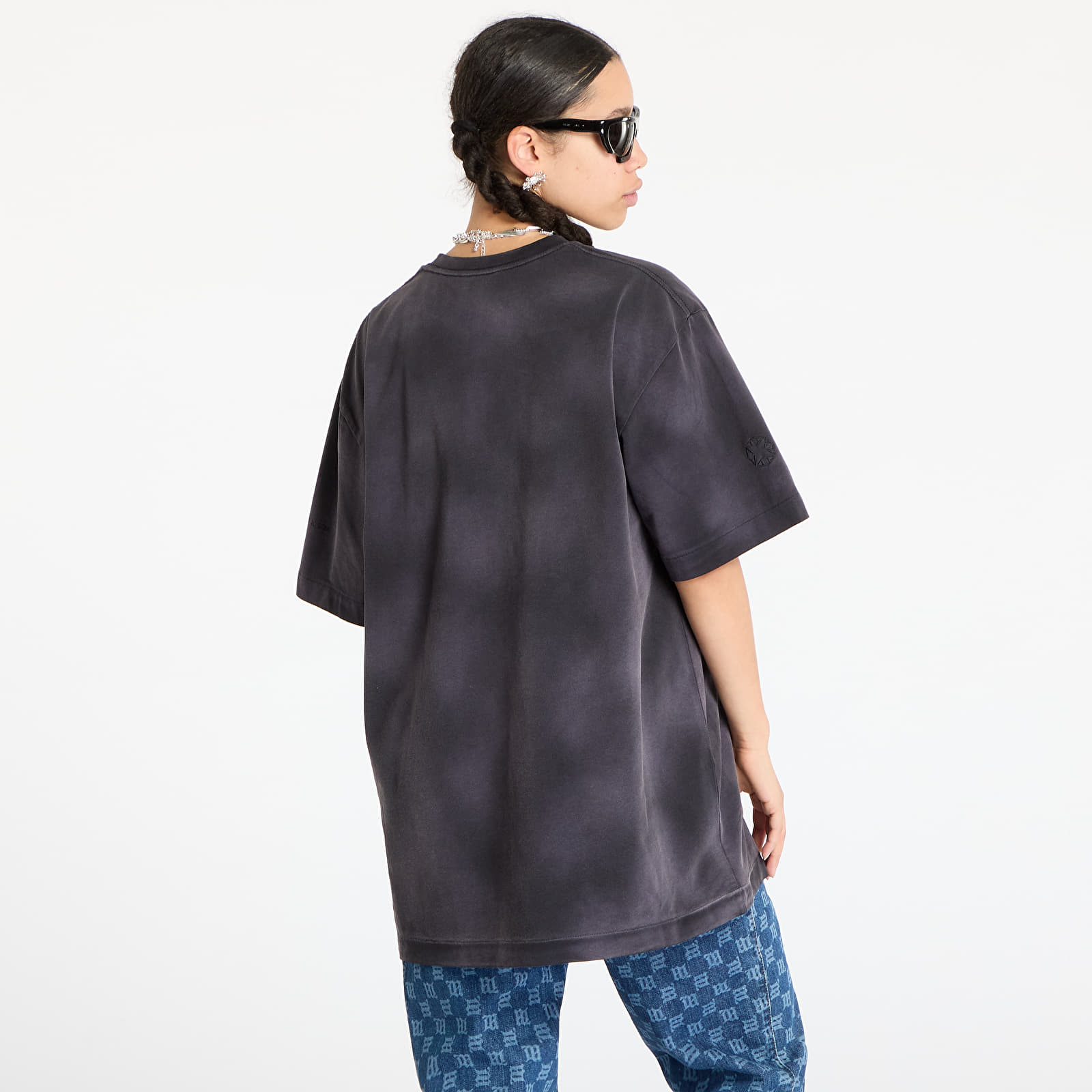 Männer T-Shirts Alyx Studio Garment Dye Tee Washed Black
