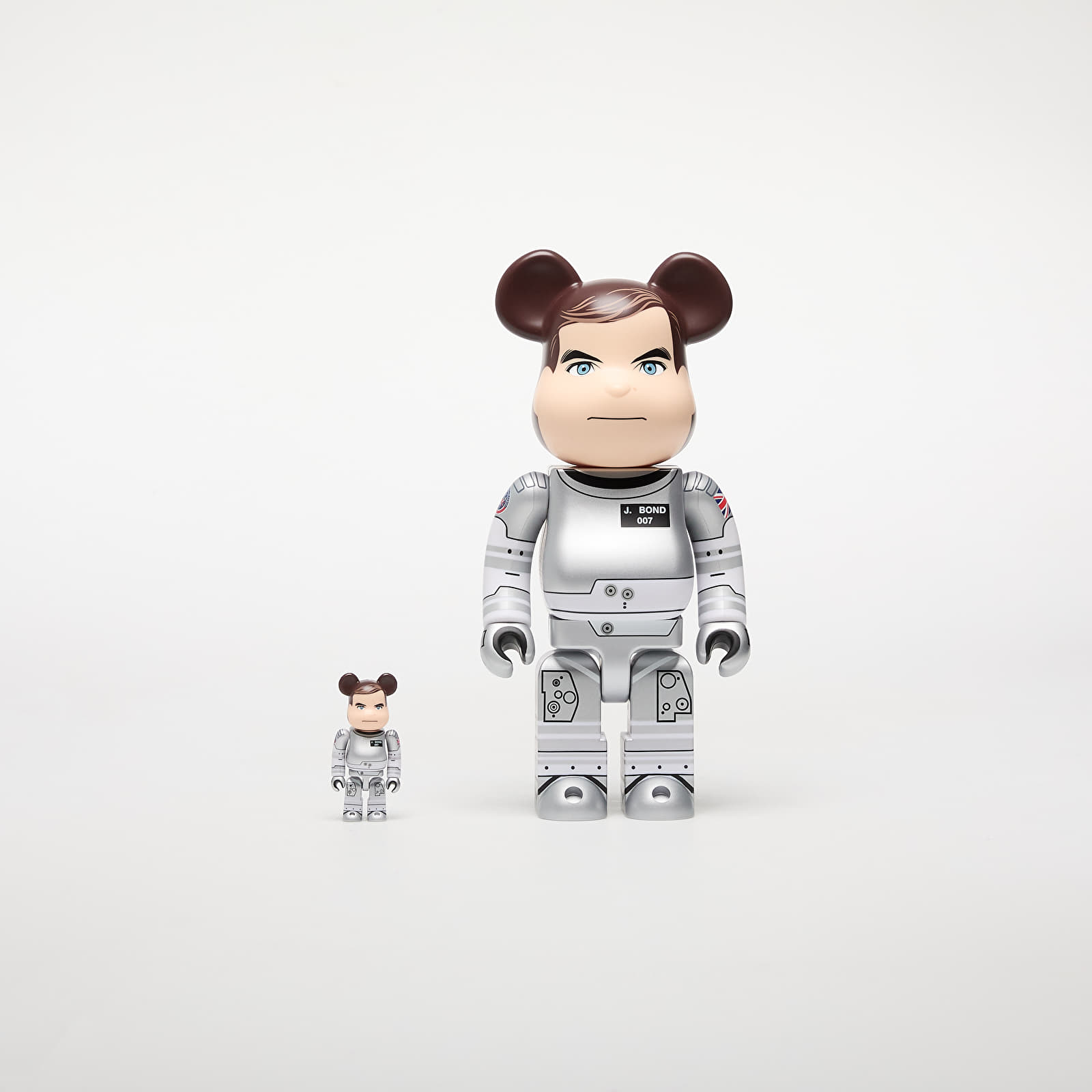 Egyéb kiegészítők Medicom Toy BE@RBRICK James Bond Moonraker 100% & 400% Set