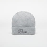 DIME Cursive Wool Fold Beanie Heather Gray