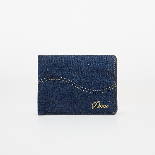 Wallet DIME Cursive Bifold Wallet Indigo Denim