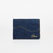 DIME Cursive Bifold Wallet Indigo Denim