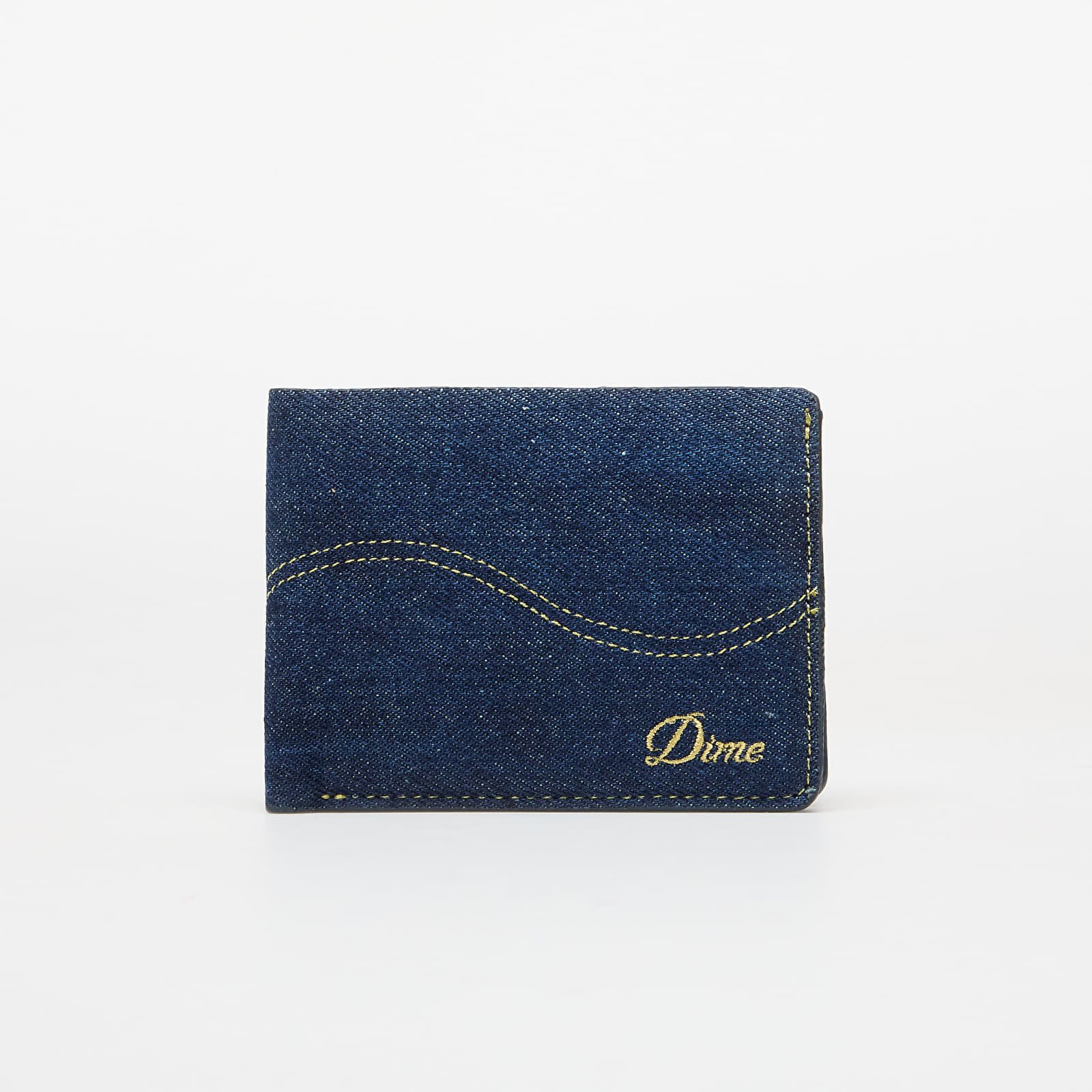 Pénztárcák DIME Cursive Bifold Wallet Indigo Denim