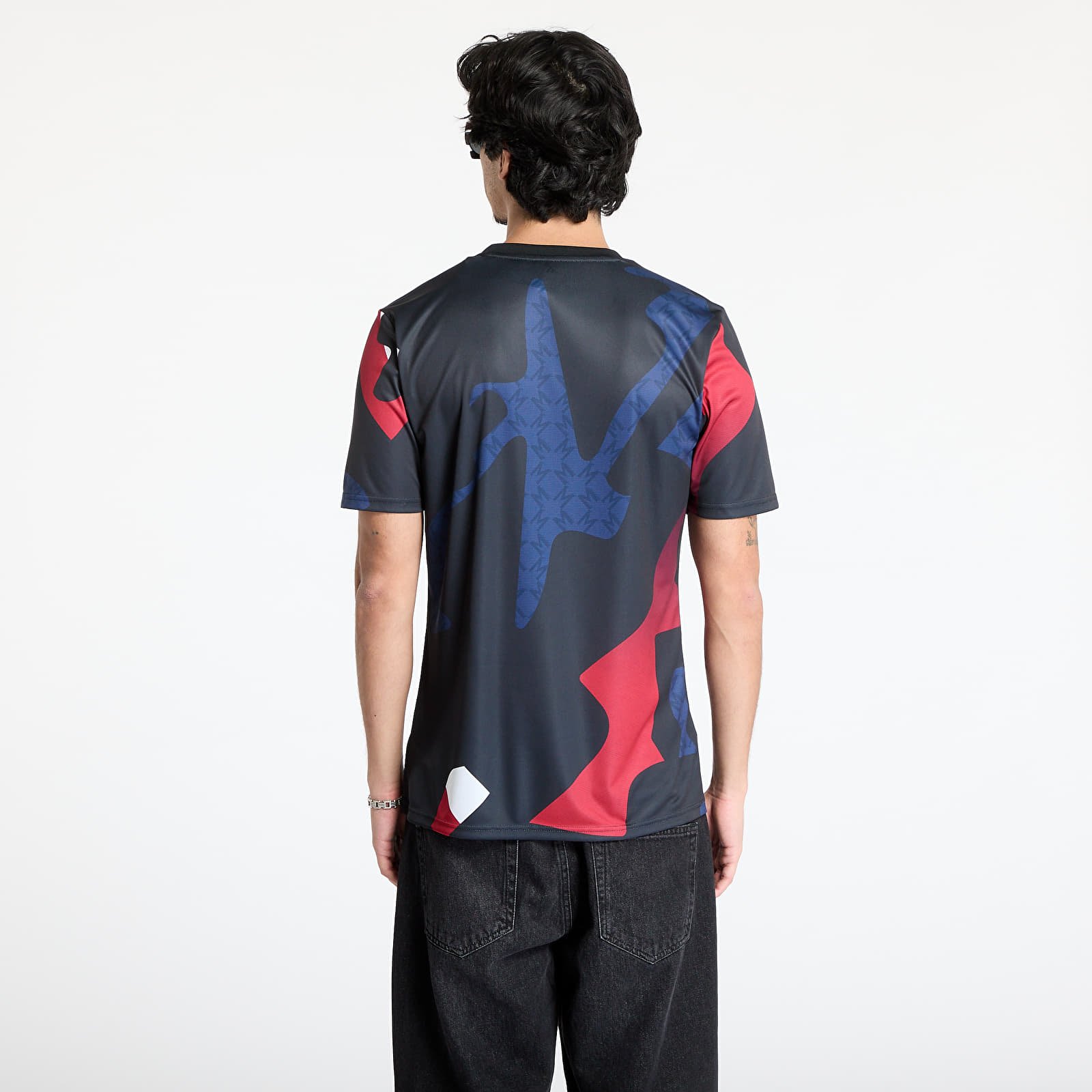 Maillots adidas Manchester United 2024/2025 Pre Match Jersey Black/ Mufc Red/ Off White/ Team Coll Burgundy 2