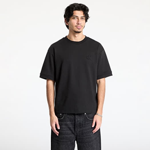 T-shirt Calvin Klein Jeans Interlock Tee Black