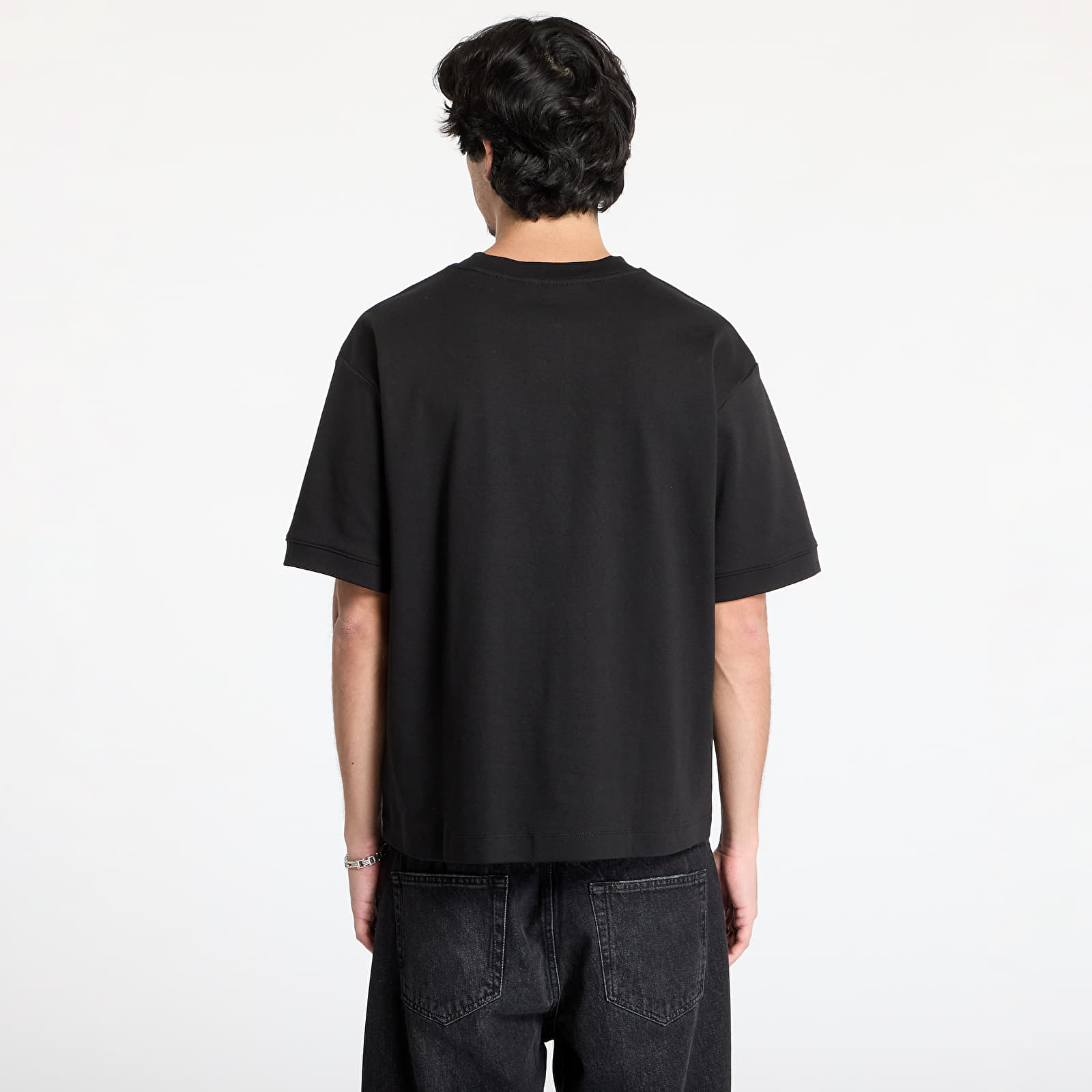 Pólók Calvin Klein Jeans Interlock Tee Black