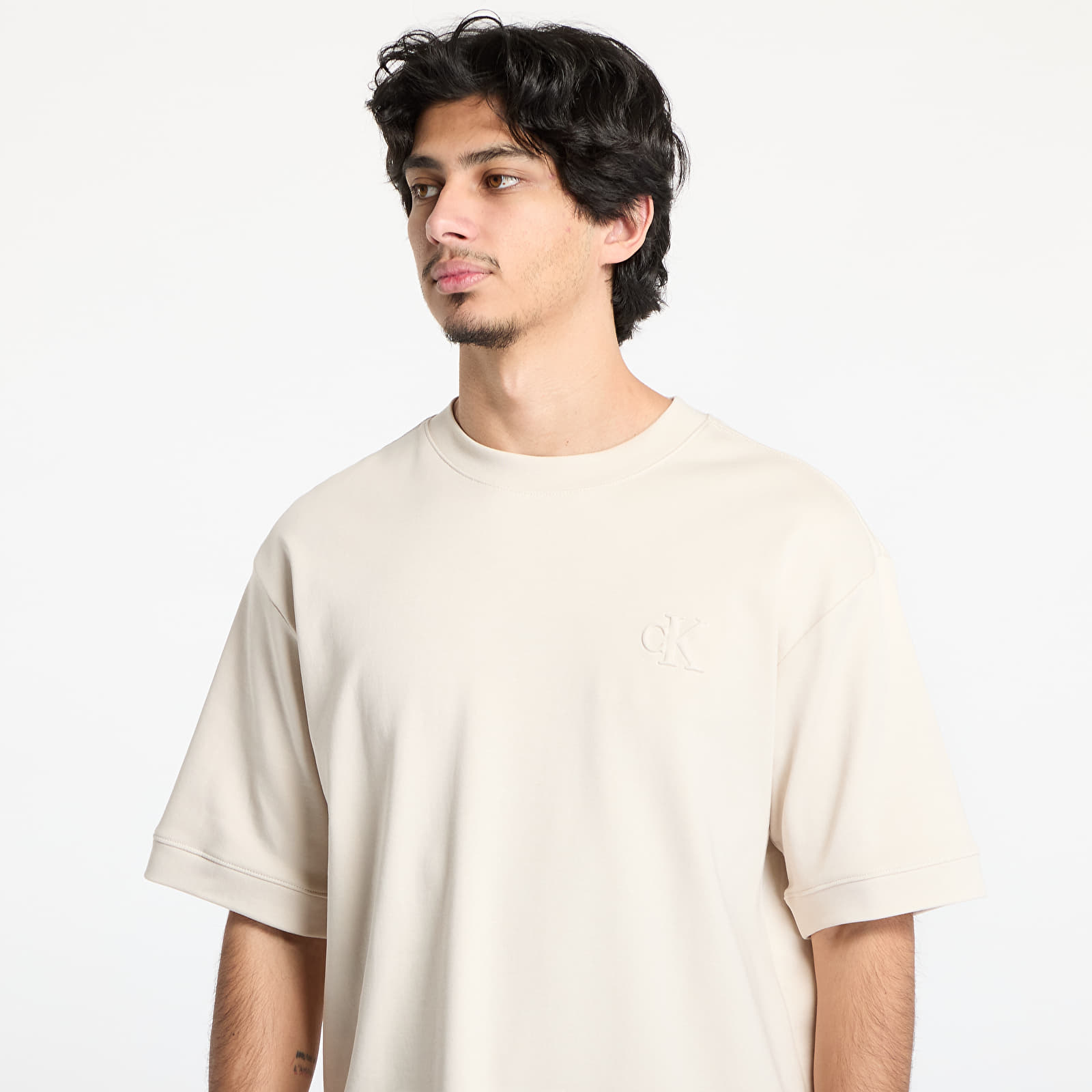 Koszulki Calvin Klein Jeans Interlock Tee Gray