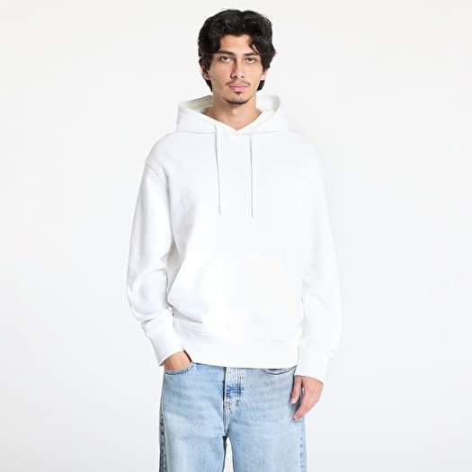 Calvin Klein Jeans Typeface Graphic Hoodie White