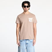 Calvin Klein Jeans Soft Box Monogram Tee Taupe Gray
