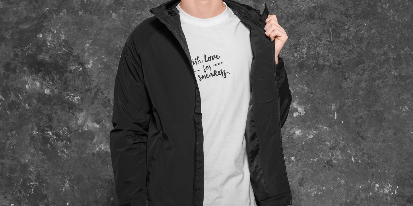 Jackets HUF Standard Shell Jacket Black