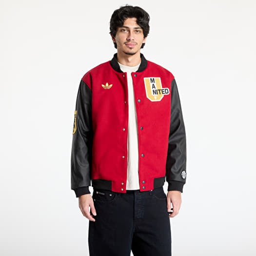 Bomber adidas Manchester United Vrct Jacket UNISEX Active Maroon